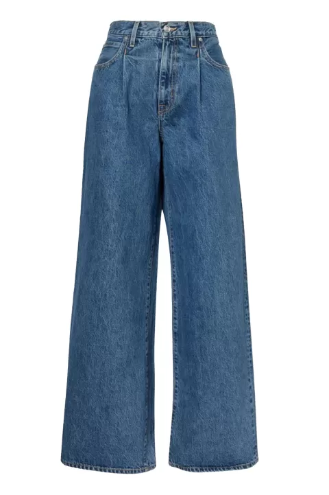 SLVRLAKE Abby Mid Rise Wide Jean