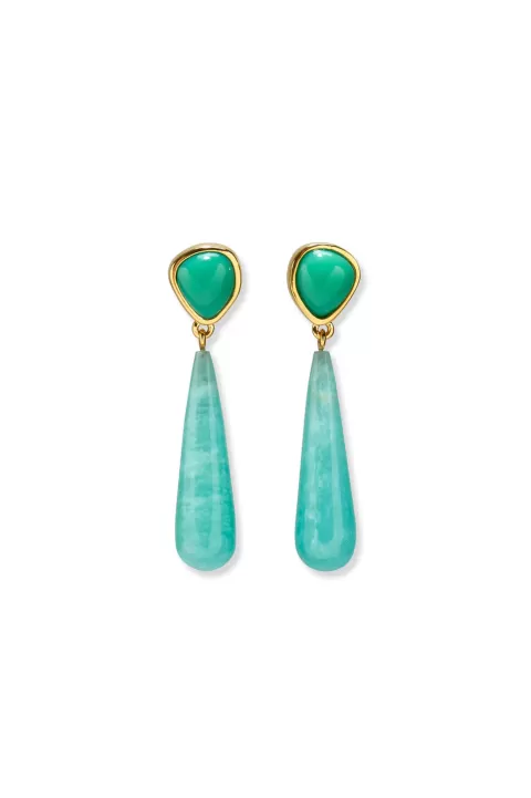 LIZZIE FORTUNATO Alaria Drop Earrings