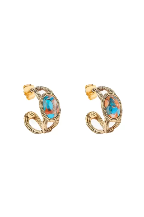 AURELIE BIDERMANN Alicanta Hoop Earring