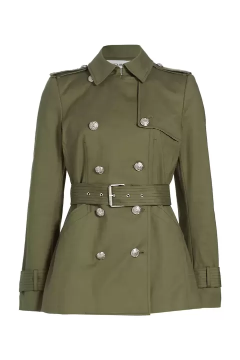 VERONICA BEARD Angelique Dickey Trench Coat