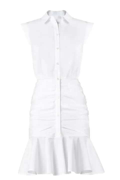 VERONICA BEARD Bell Ruched Dress