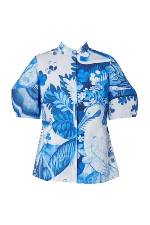 ERDEM Blouson Sleeve Shirt