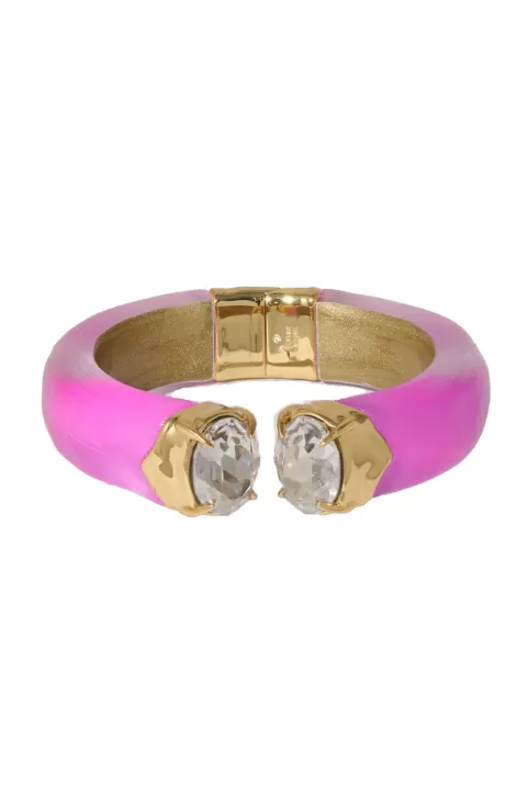 ALEXIS BITTAR Bonbon Lucite Hinge Bracelet