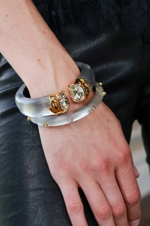 ALEXIS BITTAR Bonbon Lucite Hinge Bracelet