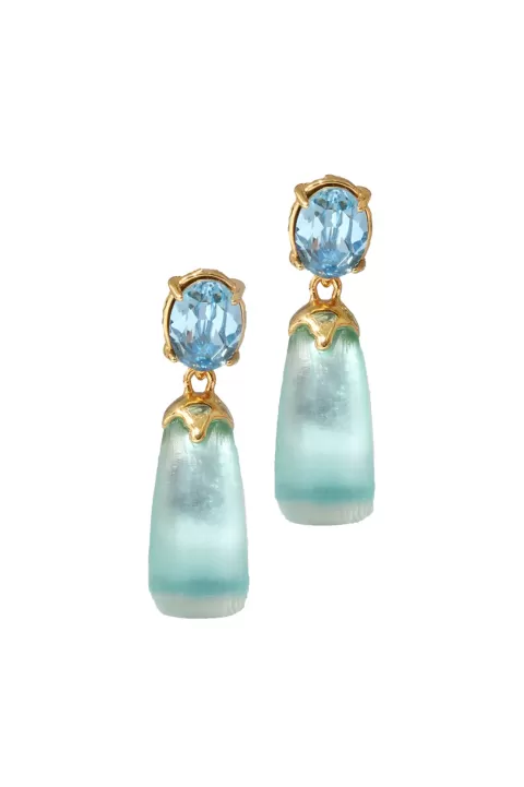 ALEXIS BITTAR Bonbon Teardrop Hoop Earring