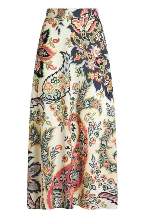 ETRO Botanical Midi Skirt