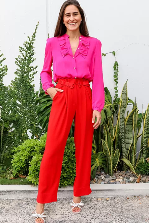 SALONI Bow Tulip Trouser - FINAL SALE