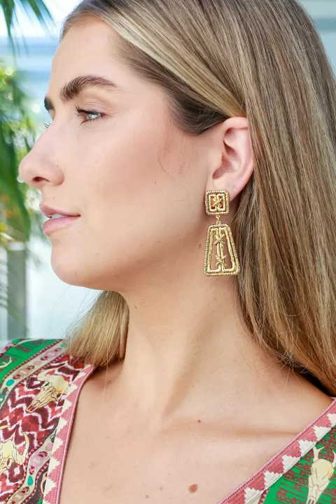 AURELIE BIDERMANN Caliche Earrings