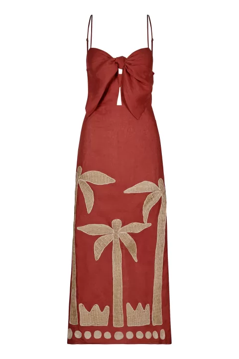 JOHANNA ORTIZ Calm Wind Midi Dress