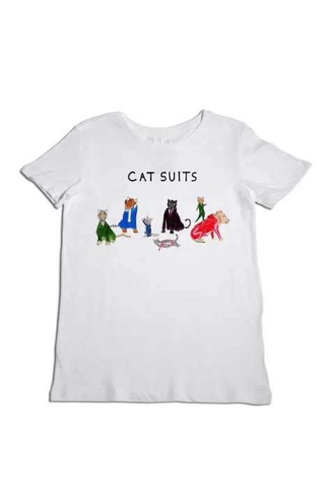 UNFORTUNATE PORTRAIT Cat Suits T-Shirt