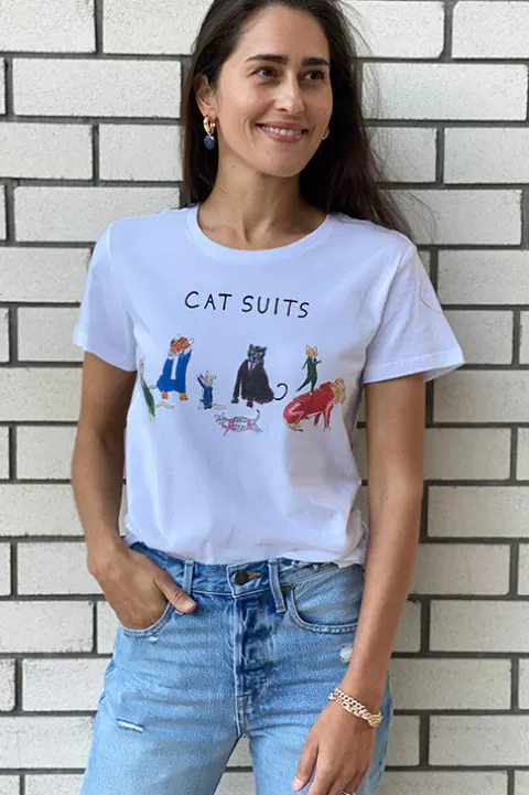 UNFORTUNATE PORTRAIT Cat Suits T-Shirt