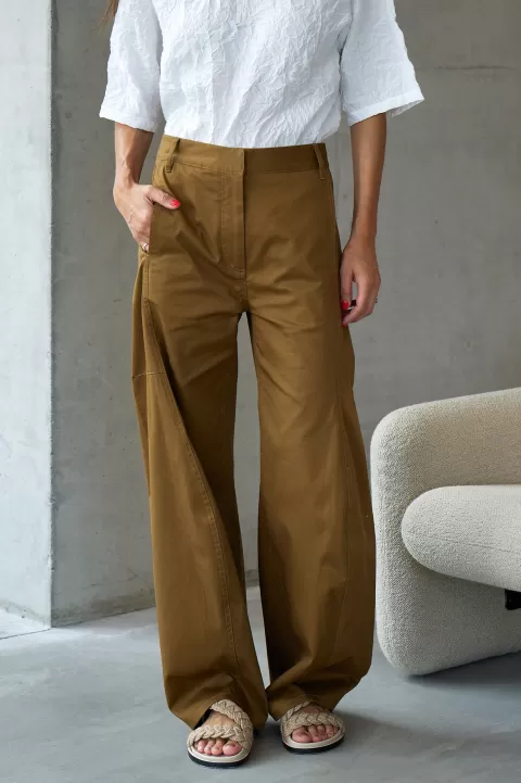 TIBI Chino Sid Pant