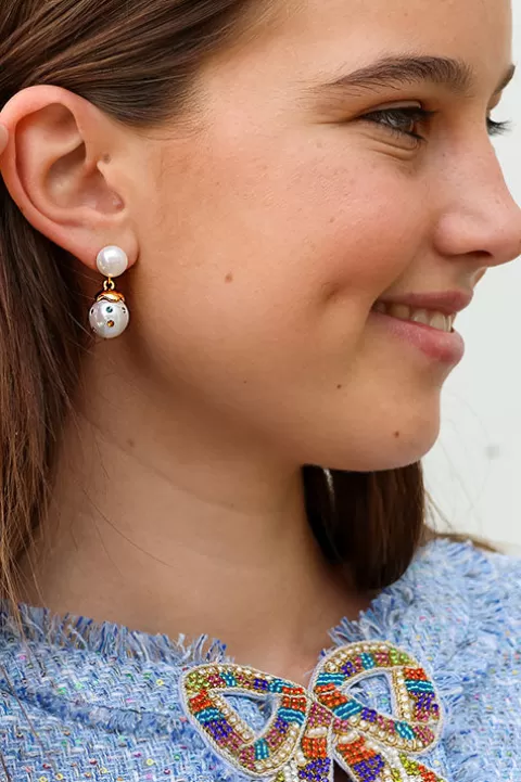 LIZZIE FORTUNATO Confetti Drop Earring