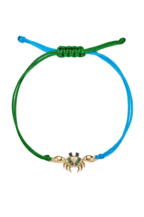 YVONNE LEON Crab Cord Bracelet