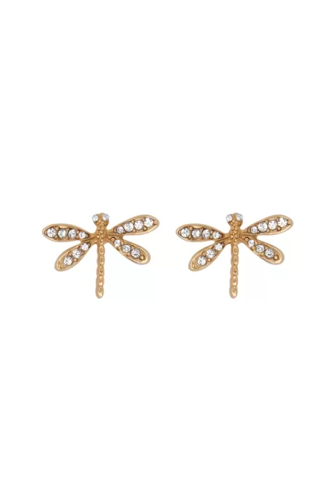 OSCAR DE LA RENTA Dragonfly Stud Earring