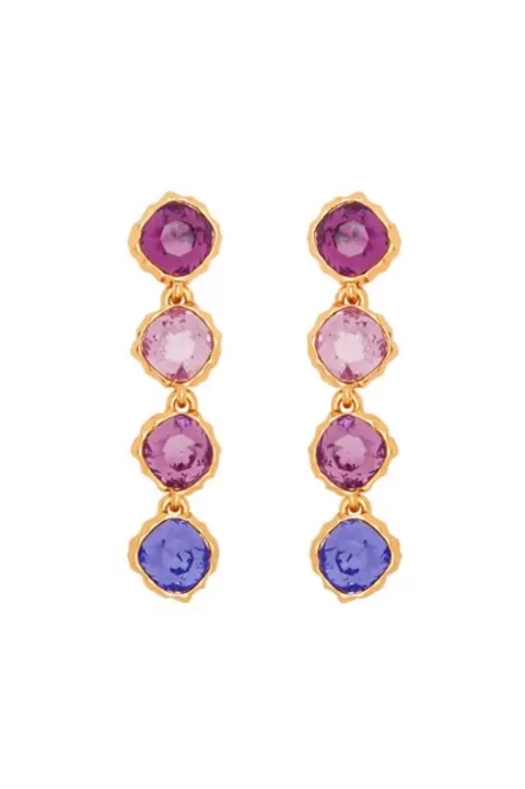 OSCAR DE LA RENTA Crystal Strand Earring