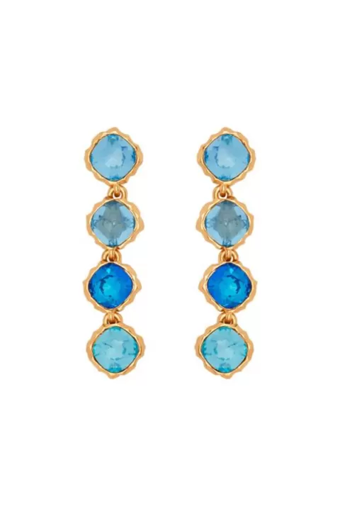 OSCAR DE LA RENTA Crystal Strand Earring