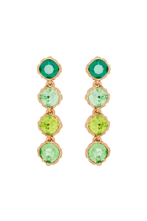 OSCAR DE LA RENTA Crystal Strand Earring