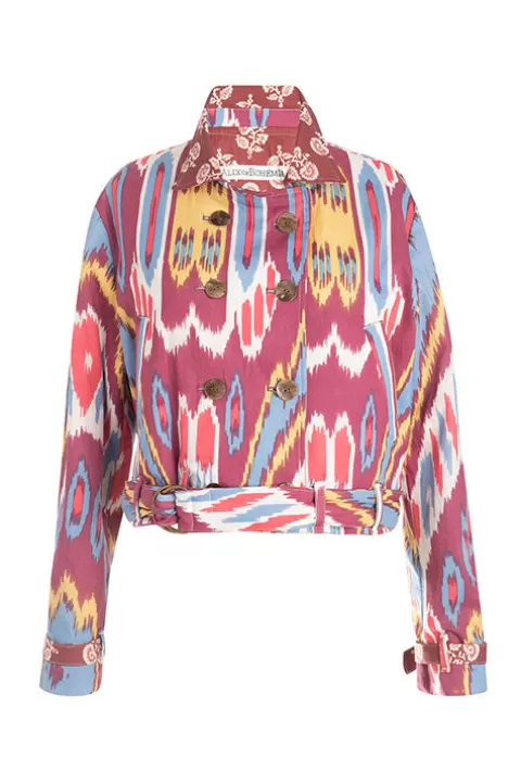 ALIX OF BOHEMIA Domino Ikat Jacket - FINAL SALE