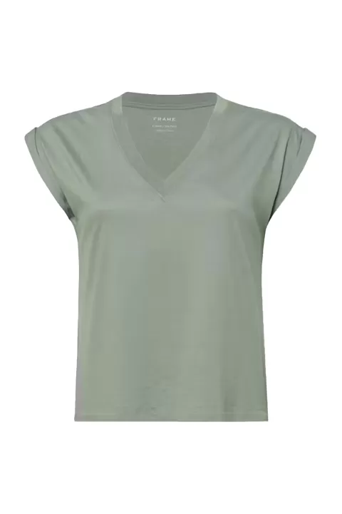 FRAME Easy V-Neck Tee