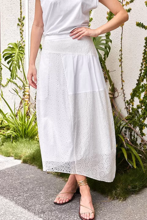 TIBI Eyelet Balloon Skirt - FINAL SALE