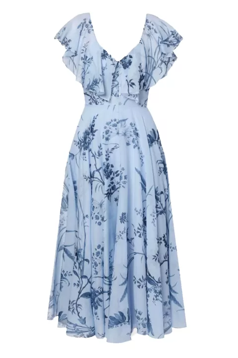 ERDEM Fit and Flare Midi Dress - FINAL SALE