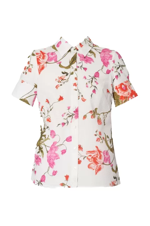 ERDEM Flared Cuff Shirt