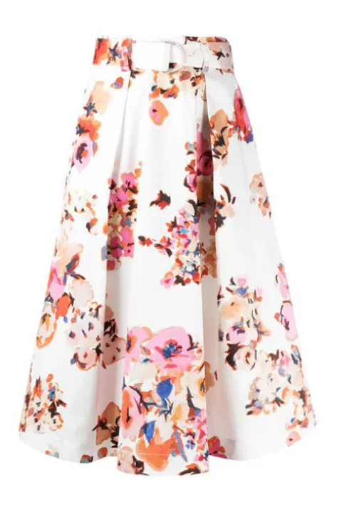 MSGM Floral Circle Skirt - FINAL SALE