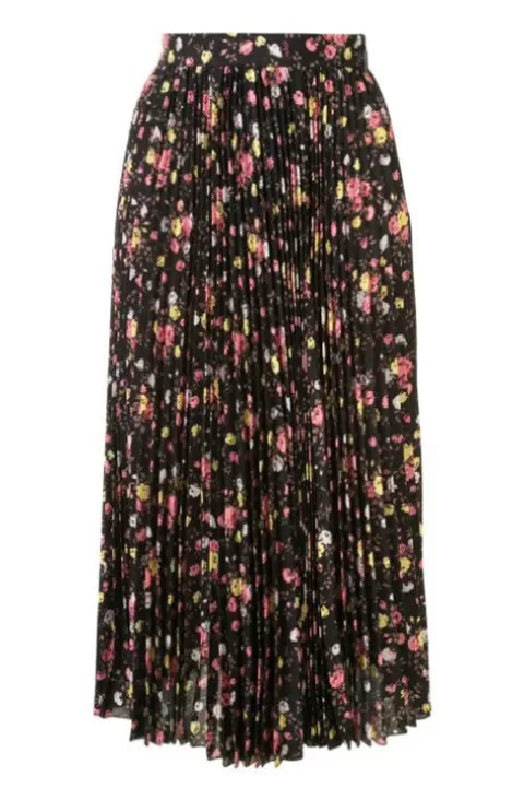 MSGM Floral Pleated Midi Skirt - FINAL SALE