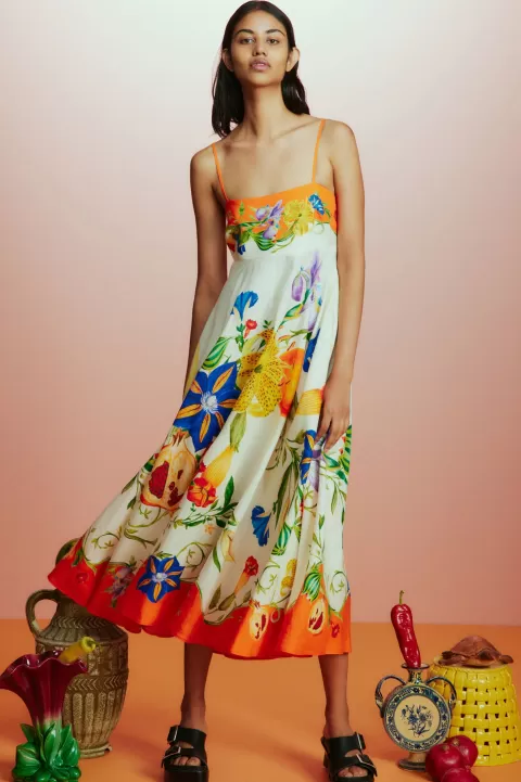 ALEMAIS Flores Sundress