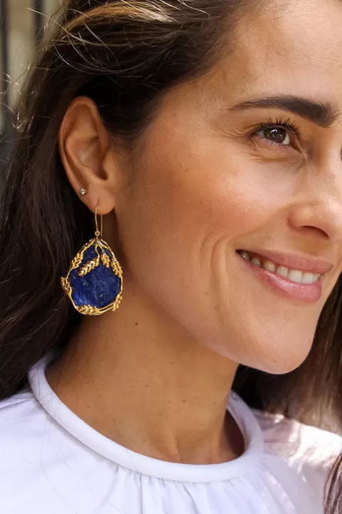 AURELIE BIDERMANN Francoise Pendant Earrings