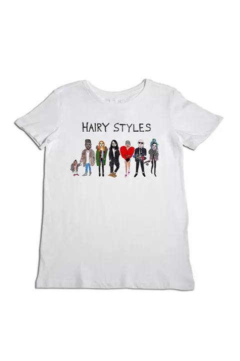 UNFORTUNATE PORTRAIT Hairy Styles T-shirt