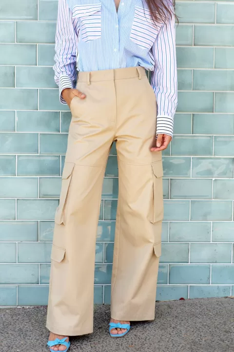 MSGM High Waisted Cargo Pant - FINAL SALE