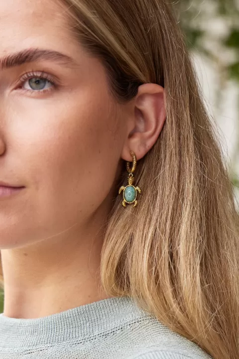 AURELIE BIDERMANN Ikala Creoles Earrings