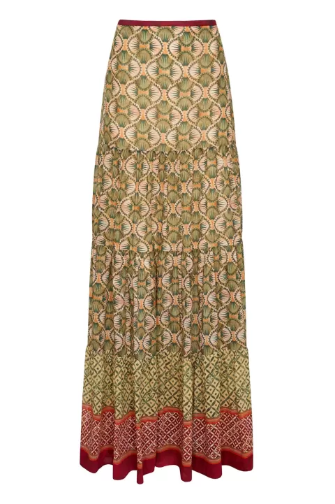 SALONI Isabel Long Skirt