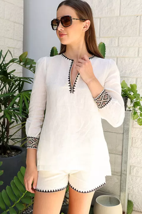 EMPORIO SIRENUSE Kate 2 Paestum Shirt - FINAL SALE