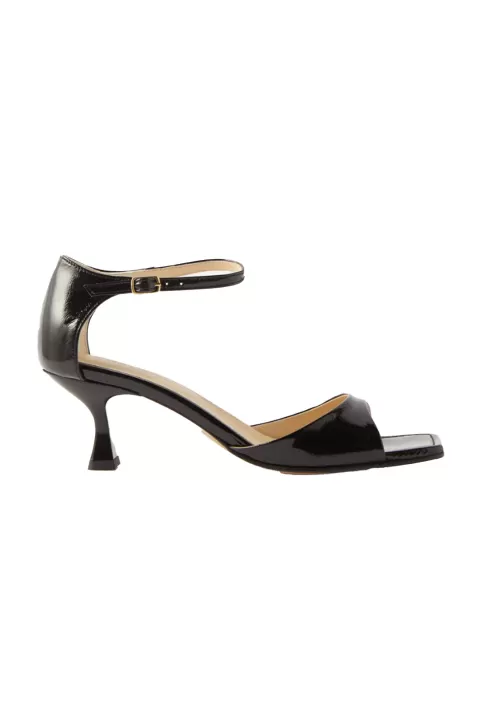 SOULIERS MARTINEZ Kika Patent Leather Heel - FINAL SALE