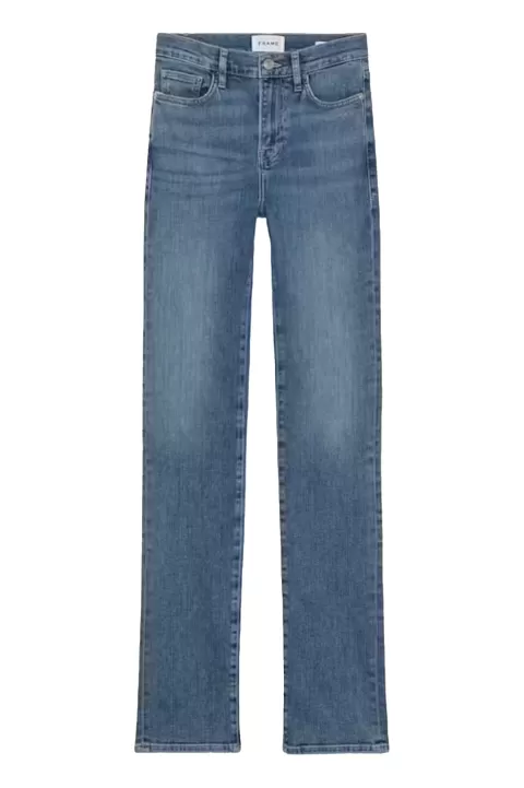 FRAME Le High Straight Long Jean