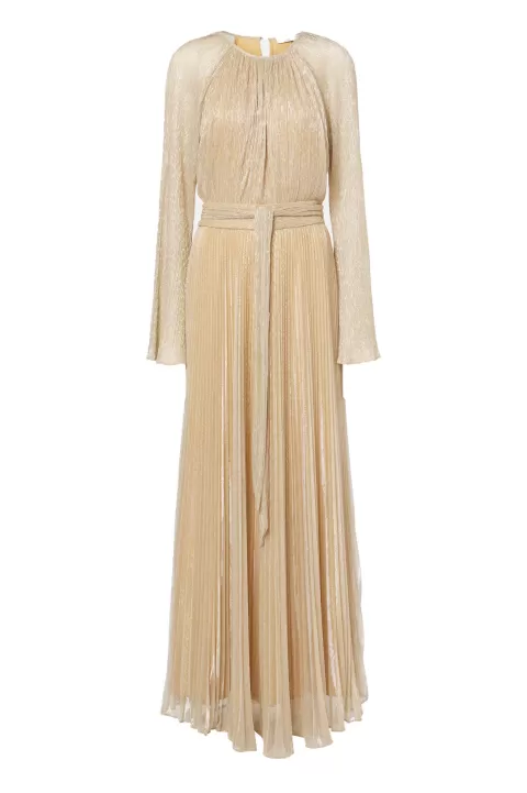 SIMKHAI L/S Belted Gown