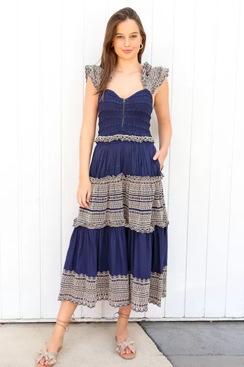 SEA Marley Pleated Dress - FINAL SALE