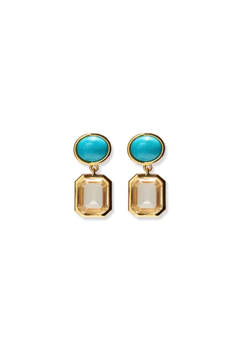 LIZZIE FORTUNATO Mini Lush Earrings