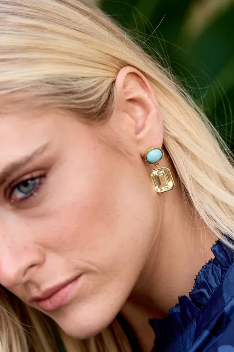 LIZZIE FORTUNATO Mini Lush Earrings