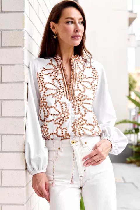 SILVIA TCHERASSI Molveno Blouse