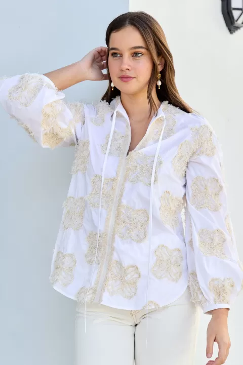 SILVIA TCHERASSI Molveno Blouse