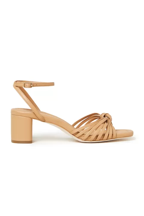 LOEFFLER RANDALL Olivia Leather Knot Heel