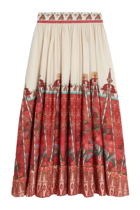 EMPORIO SIRENUSE Ombretta Saladin Skirt - FINAL SALE