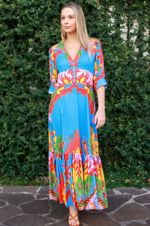 ETRO Paisley Flared Midi Dress - FINAL SALE