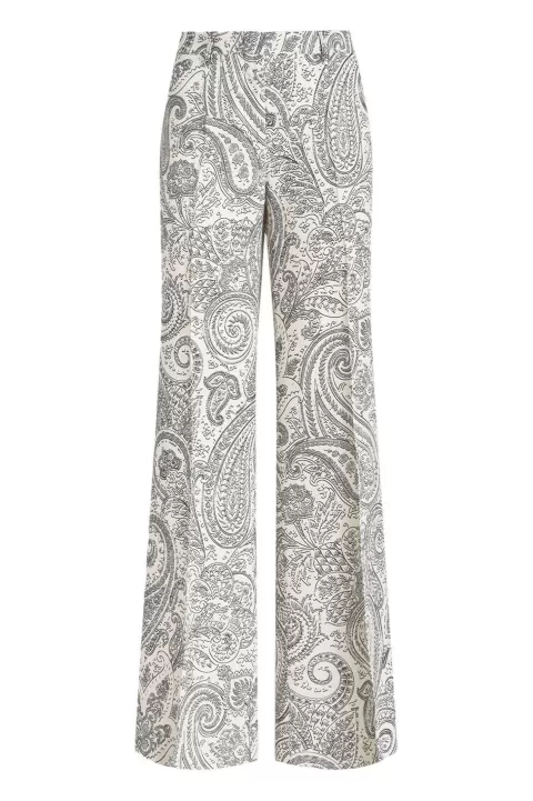 ETRO Paisley Palazzo Trousers - FINAL SALE