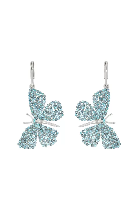 OSCAR DE LA RENTA Pave Butterfly Earring