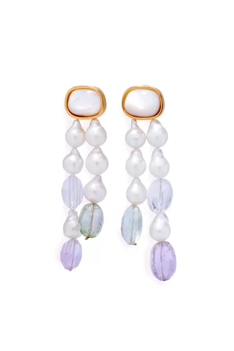 LIZZIE FORTUNATO Holiday Earrings